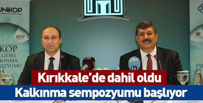 Kalkınma sempozyumu başlıyor