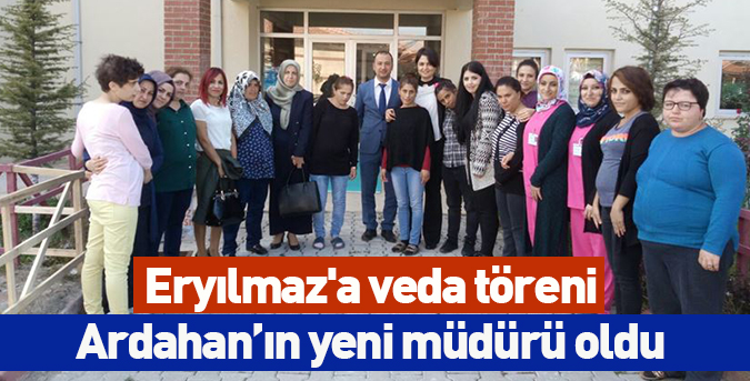 Eryılmaz'a veda töreni