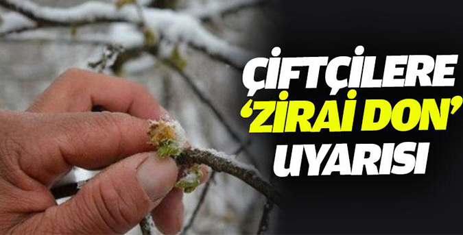 Zirai don uyarısı