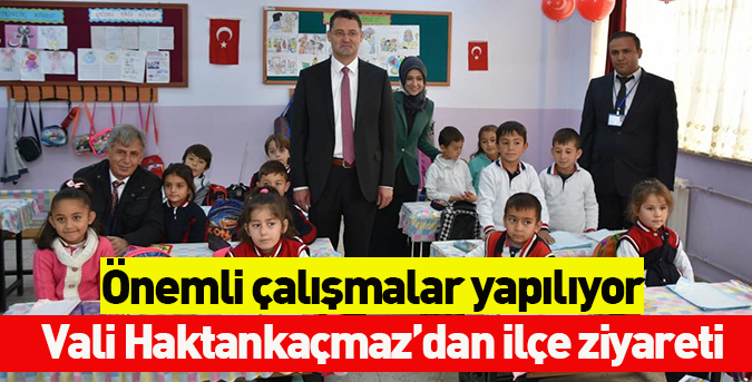 Önemli çalışmalar yapılıyor