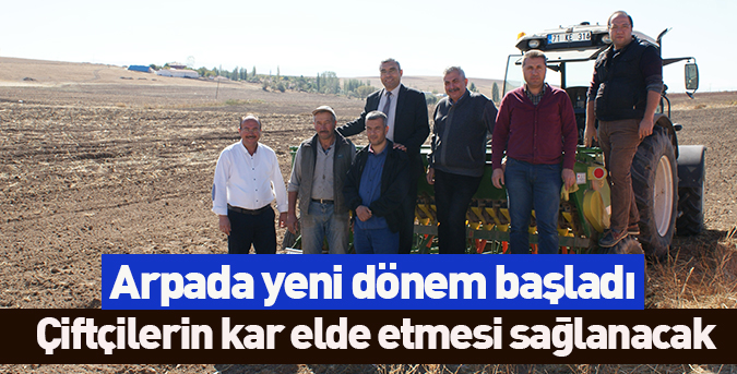 Arpada yeni dönem başladı