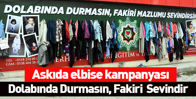 Askıda elbise