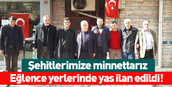 Eğlence yerlerinde yas ilan edildi!