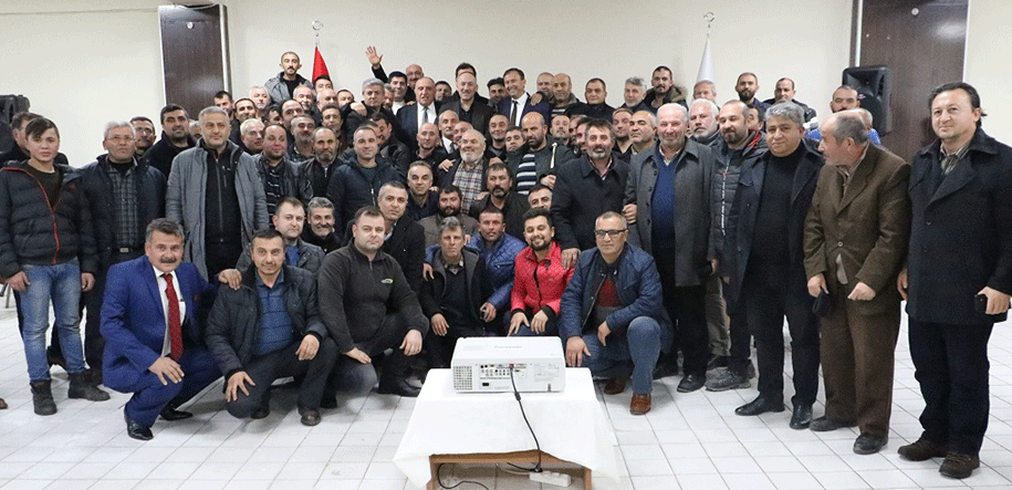 Başkan Saygılı, esnafla bir araya geldi