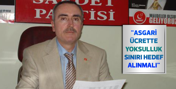 "Asgari ücrette yoksulluk sınırı hedef alınmalı"