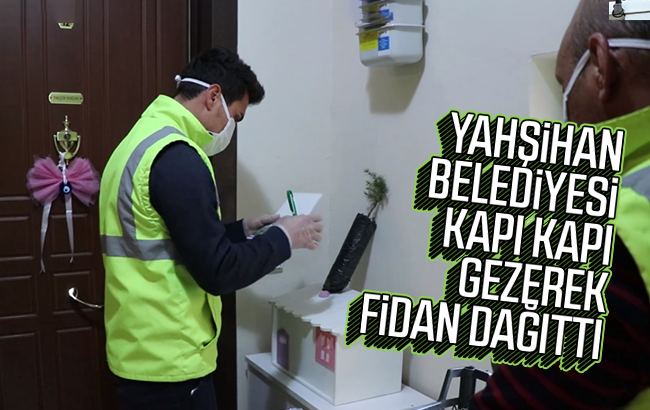 Türkyılmaz Orman Haftası’nda fidan hediye etti