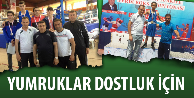 Yumruklar dostluk için