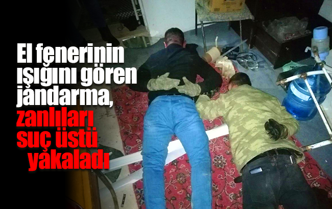 Bağ evinde el fenerini gören jandarma gerçeği ortaya çıkarttı: 6 ayrı suçtan aranıyorlardı