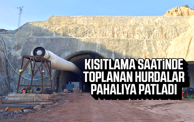 Kısıtlama saatinde toplanan hurdalar pahalıya patladı