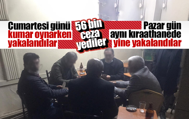Kırıkkale'de Kovid-19 tedbirlerini ihlal eden 9 kişiye bir gün arayla aynı kıraathanede ikinci kez ceza kesildi