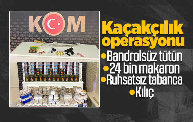 Kırıkkale’de kaçakçılık operasyonu: 2 gözaltı