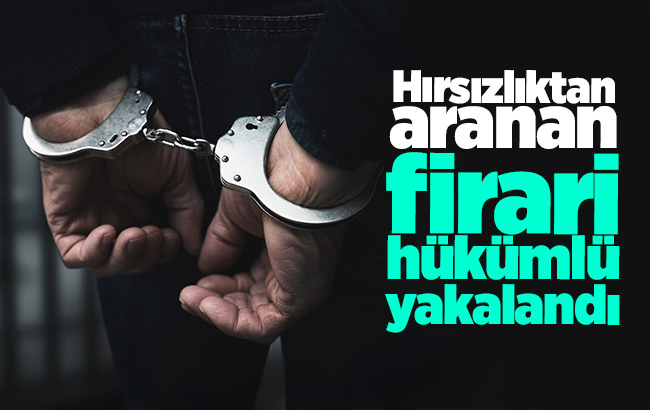 Kırıkkale’de hırsızlıktan aranan firari hükümlü yakalandı