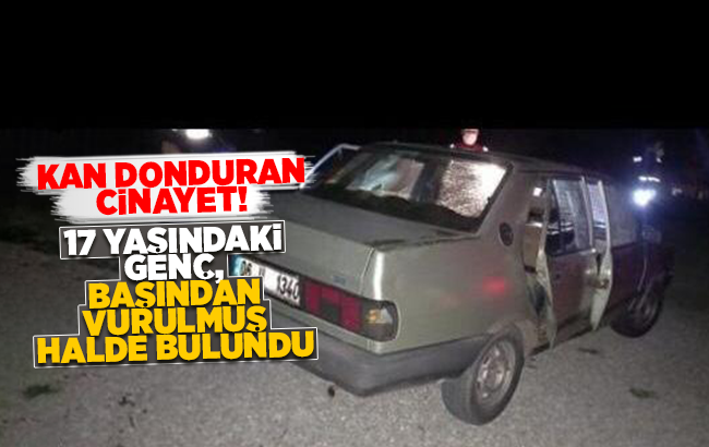 17 yaşındaki genç, cinayete kurban gitti