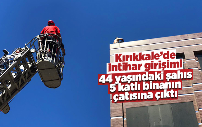 Kırıkkale’de intihar girişimi