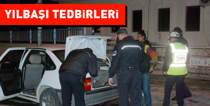 Emniyetten yılbaşı tedbirleri