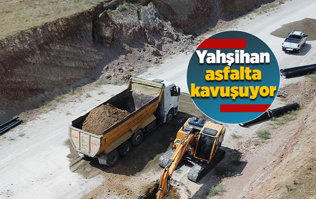 Yahşihan, asfalta kavuşuyor