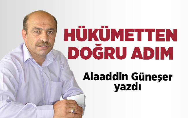 Hükümetten doğru adım