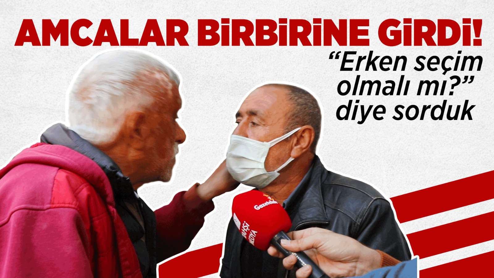 "Erken seçim olmalı mı?" diye sorduk. Ortalık karıştı! #sokakropörtajı