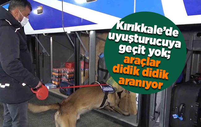 43 ilin geçiş güzergahında uyuşturucuya geçit yok: Araçlar didik didik aranıyor