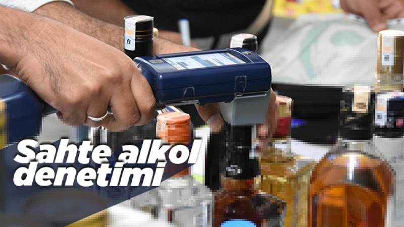 Kırıkkale’de eş zamanlı sahte alkol operasyonu