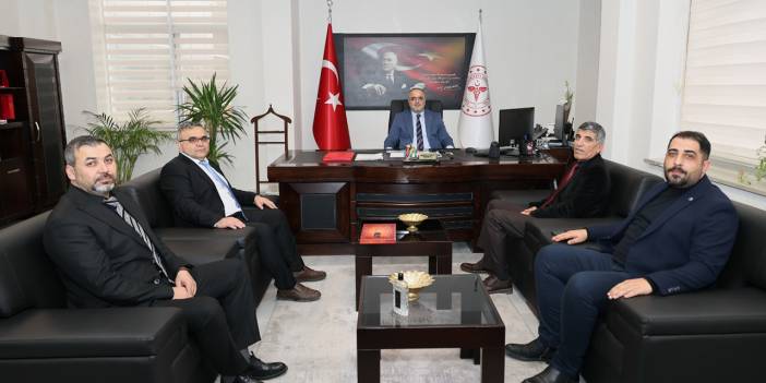 Başkan Yüksel ve heyetinden Polat’a anlamlı ziyaret