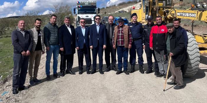 Çipideresi Köyü’nde Asfalt Çalışmalarına Yakın Takip