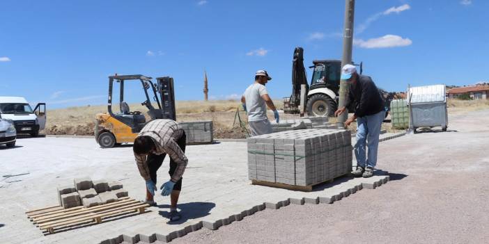 Kırıkkale’de Bağlarbaşı Mahallesi’nde asfalt çalışmaları aralıksız devam ediyor