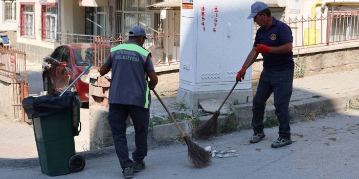 Kırıkkale’de temizlik çalışmaları hız kazandı