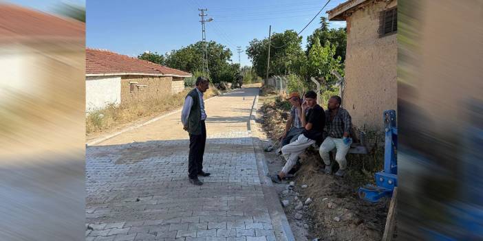 Keskin Kavurgalı Köyü’nde yollar yenileniyor