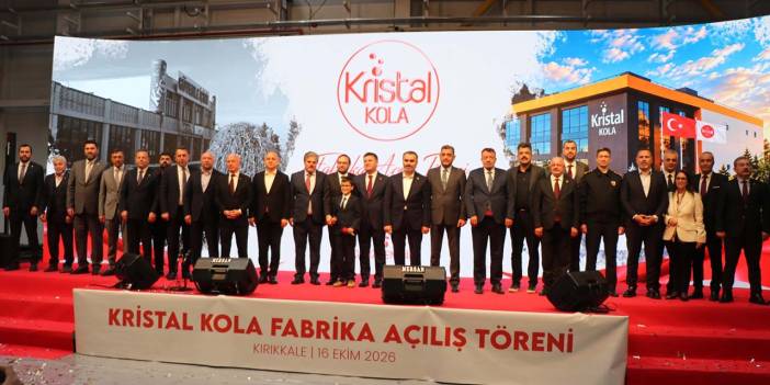 Kristal Kola, 1 Milyar TL’lik dev tesisini Kırıkkale’de açtı