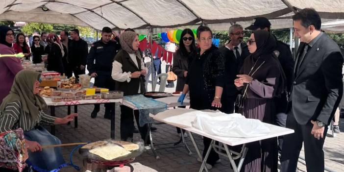 Keskin’de miniklerin heyecanına Kaymakam da ortak oldu!