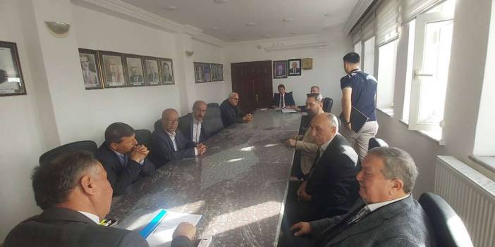 Keskin’de olağanüstü toplantı!