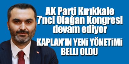 AK Parti’de yeni yönetim belli oldu