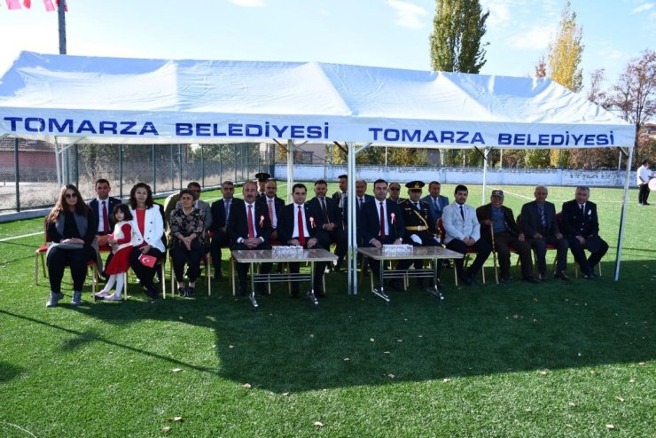 Cumhuriyetin 100. yılı Tomarza’da coşkuyla kutlandı