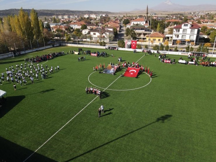Cumhuriyetin 100. yılı Tomarza’da coşkuyla kutlandı
