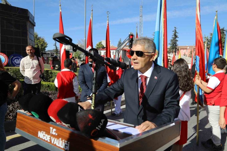 Niğde’de Cumhuriyet Bayramı coşkuyla kutlandı